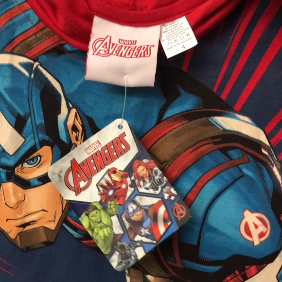 Avengers Captain America Tank top  - Size 4 (NWT) - Picture 5 of 5